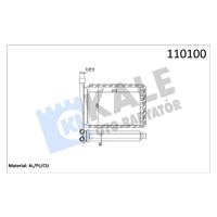 KALORİFER RADYATÖRÜ R9-R11-EXP 212x156 BAKIR/PLASTİK 2 SIRA CU PL SİSTEM