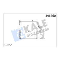 KALORİFER RADYATÖRÜ SIERRA AC KLİMASIZ 249x134x42