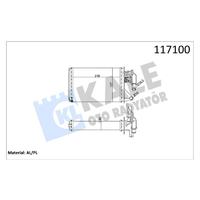 KALORİFER RADYATÖRÜ UNO 218x156.5x40 MUSLUKLU 2 SIRA AL PL SİSTEM