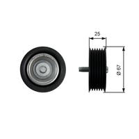 KAYIS GERGİ RULMANI MERCEDES X218 C218 W212 W221 W166 W463 C292 KANALLI