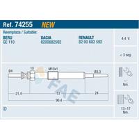 KIZDIRMA BUJISI RENAULT MEGANE III FLUENCE CLIO III KANGOO SCENIC MODUS DUSTER LOGAN SANDERO 1.5 DCI