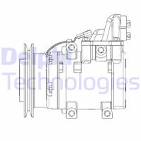 KLİMA KOMPRESÖRÜ FORD RANGER 98> 2.5D-2.5-3.0 TDCI