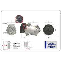 KLİMA KOMPRESÖRÜ SIFIR ÜRÜN RENAULT MEGANE I 96 SCENIC I 96 MEGANE II 02 08 SCENIC II 02 08 QASH QAI J10 06 13 1.4 K4J 1.5dCi K9K 1.6 K4M 1.9dCi F9Q 2