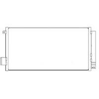 KLİMA KONDANSER RADYATÖRÜ FIAT EGEA 16> 500L 12> 0.9T 1.3D MTJ 1.4 1.6D MTJ 1.6 AL-PL-BRZ 622x316x16