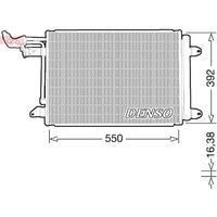 KLİMA KONDENSERİ A3-LEON-TOLEDO-OCTAVIA-CADDY III-GOLF V-VI-JETTA IV-TOURAN