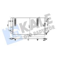 KLİMA KONDENSERİ A4-A5-A6-A7-Q5 AL/AL 645x344x16