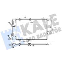 KLİMA KONDENSERİ ASTRA G-ZAFIRA 1.2 16V-1.4 16V-1.6 16V-1.8 16V-2.0 16V AL/AL 580x378x16