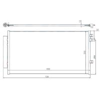 KLİMA KONDENSERİ FIAT 500X 14> JEEP RENEGADE 14>