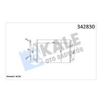 KLİMA KONDENSERİ MGN 99 SCENIC 01-03 LOGAN 07 1.5DCI-1.4 16V-1.6 16V-1.9DCI-2.0 16V AL-AL