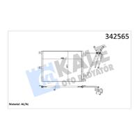 KLİMA KONDENSERİ OPEL VECTRA B ESTATE-HATCHBACK AL-AL