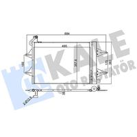 KLİMA KONDENSERİ POLO-FOX-CORDOBA-IBIZA-ROOMSTER-FABIA AL/AL 515x362x16