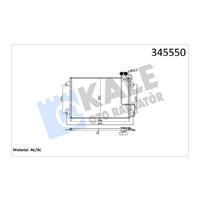 KLİMA KONDENSERİ SCENIC I 99-03 1.4 16V-2.0 16V-1.9DCI F9Q.7.34 538x381x16 AL/AL