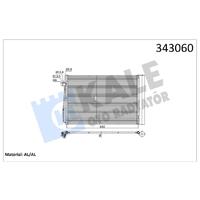 KLİMA RADYATÖRÜ BMW M54 N62 N73 E60 E65 E63 E64