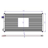 KLIMA RADYATÖRÜ CONNECT 02>14 1.8 TDCI 75-90-110PS