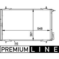 KLİMA RADYATÖRÜ KONDANSER PEUGEOT P206 98&gt;09 1.1-1.4-1.6-2.0-1.4HDI-1.6HDI