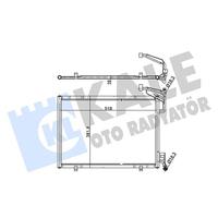 KLİMA RADYATÖRÜ KONDENSER FORD B MAX FIESTA VI 12 1.0 ECOBOOST