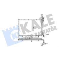 KLIMA RADYATORU KONDENSER FORD B MAX 08 FIESTA 12 17 COURIER 14 1.5-1.6 TDCI