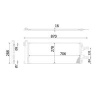 KLİMA RADYATÖRÜ KONDENSER PEUGEOT BOXER III-CITROEN JUMPERIII-FIAT DUCATO III 2.0-2.2-2.3-3.0- HD I-MJET