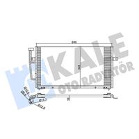KLİMA RADYATÖRÜ KONDENSER VOLVO S40 I-V40 AL-AL 628X348X16