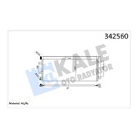 KLİMA RADYATÖRÜ KONDENSERİ RENAULT MASTER III 10 OPEL MOVANO B 10 2.3dCi 775x351x16 ALÜMİNYUM KURUTUCU İLE