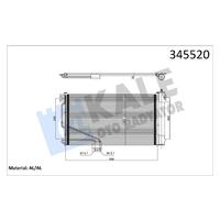 KLİMA RADYATÖRÜ MERCEDES SLK-CLASS R171 04 11