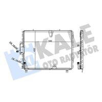KLİMA RADYATÖRÜ MERCEDES W124 S124 C124