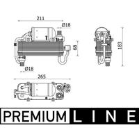KLİMA RADYATÖRÜ PREMIUM LINE BMW G30 F90 G31 G32 G11 G12