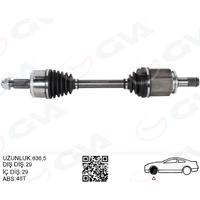 KOMPLE AKS ÖN SOL DISCOVERY 3 L319 DISCOVERY 4 L319 R.R SPORT I L320 636.5MM