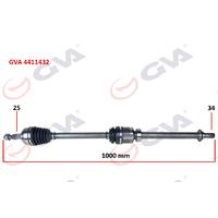 KOMPLE AKS SAĞ MEGANE IV 1.5DCI 16- EURO6 A-T 1000mm