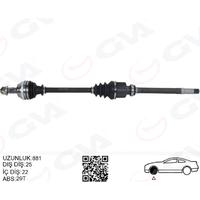 KOMPLE AKS SAĞ ON PEUGEOT 306 7B.N3.N5 1.6i M-T ABSLI 29 DIS 93-02
