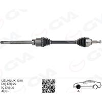 KOMPLE AKS SAĞ RENAULT TRAFİC III 1.6 DCİ 14- 1018mm