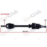 KOMPLE AKS SOL CLIO III 1.5 DCI 05- LOGAN 1.4-1.6-1.5 DCİ 07- 653mm