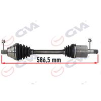 KOMPLE AKS SOL GOLF VI 1.6i AUTO. 08-13 587mm