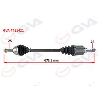 KOMPLE AKS SOL MEGANE 3-FLUENCE 1.5 DCİ 6 VİTES 09 680mm