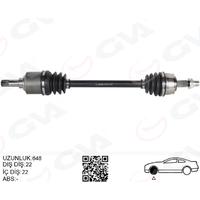 KOMPLE AKS SOL ON FIAT GRANDE PUNTO 199 1.2 MPI M-T 05-12