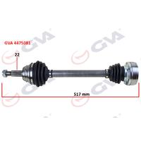 KOMPLE AKS SOL POLO 1.6 94-99 517mm