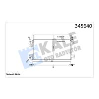 KONDENSER AL/AL SEBRING-DODGE AVENGER-JEEP COMPASS-PATRIOT