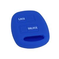 KONTAK ANAHTAR KUMANDA KORUYUCU KILIF SİLİKON 2 TUŞ MAVİ TOYOTA COROLLA-YARIS