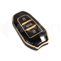 KONTAK ANAHTAR KUMANDA KORUYUCU KILIF TPU SİLİKON SİYAH CITROEN C5 AIRCROSS-C3-C4-C-ELYSEE