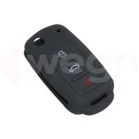 KONTAK ANAHTAR KUMANDA KORUYUCU KILIF SİLİKON SİYAH VW CADDY-JETTA-POLO-GOLF 6-SEAT LEON