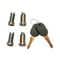 KONTAK TERMİNALİ KAPI KİLİT SETİ 2 KAPI 1 KONTAK 1 BAGAJ FİŞEĞİ UNO