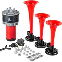 KORNA KOMPRESÖRLÜ ÜÇ PLASTİK BORULU 12V KIRMIZI