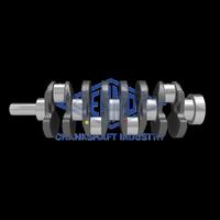 KRANK MITSUBISHI CANTER 659 DUZ 639 DÖVME ÇELİK MITSUBISHI 4D34A/4D33 CANTER FE 659 Forged/Dövme Çelik