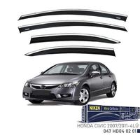 KROMLU CAM RÜZGARLIĞI HONDA CIVIC 2007-2011 4LÜ