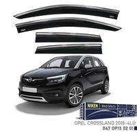 KROMLU CAM RÜZGARLIĞI OPEL CROSSLAND X 2018- 4LÜ
