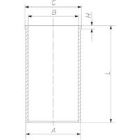MOTOR GÖMLEĞİ CLIO-KANGOO 1.5dCi 76.00 ÇAP STD