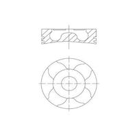 MOTOR PİSTON SEGMAN 0.40 69.60 CORSA C-COMBO C-PALIO-ALBEA-DOBLO 1.3D MJET 1.3CDTI Z13DT 01&gt;EURO 4 70PS 87-137606 / 87-844406-22