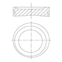 MOTOR PİSTON SEGMAN 0.50 VECTRA-ASTRA-CALIBRA-OMEGA-FRONTERA 2.0 C NE-NZ 86.50 011PI0007510186