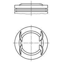 MOTOR PİSTON SEGMAN BRAVO-COUPE-MAREA 2.0 20V 95-98 82.40mm