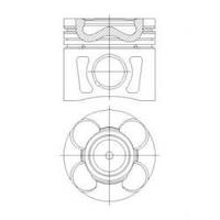 MOTOR PİSTON SEGMAN DOBLO-FİORİNO- LINEA-GRANDE PUNTO-ASTRA 1.3 CDTI 16V 0.40 Euro5 69.60 mm